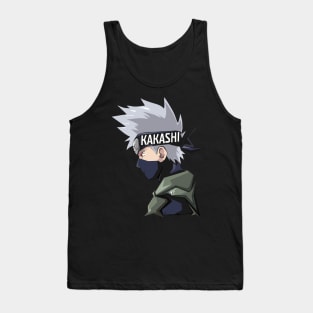 Kakashi anime Fanart Tank Top